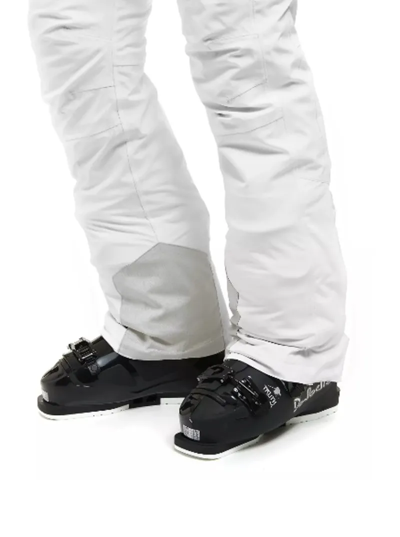 2021 Maier Vroni Slim Womens SHORT Ski Pants White-2